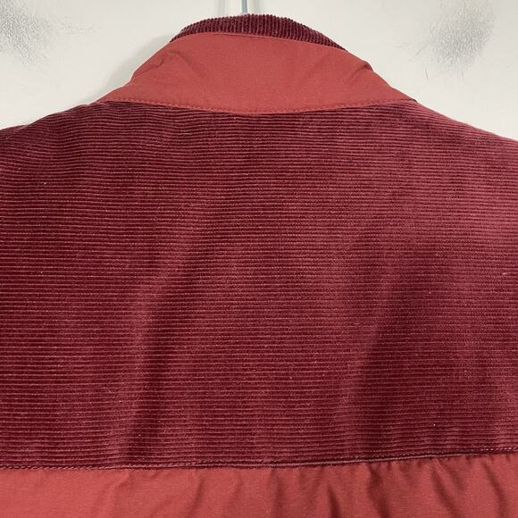 BARBOUR Wisbech Gilet Puffer Vest Men’s 2XL XXL Brick Red Outdoor Preppy Casual - Picture 9 of 14